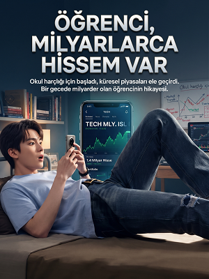 Öğrenci, milyarlarca hissem var