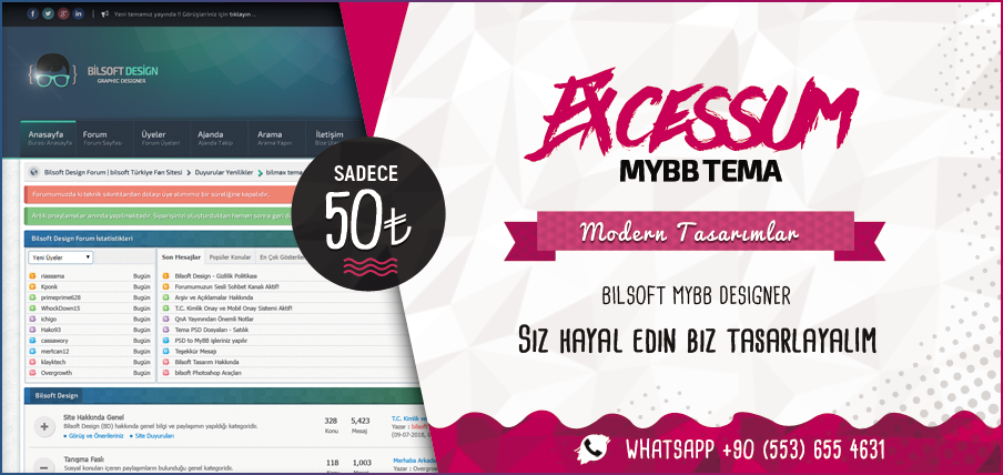 Excessum Theme Mybb Premium Tema FREE