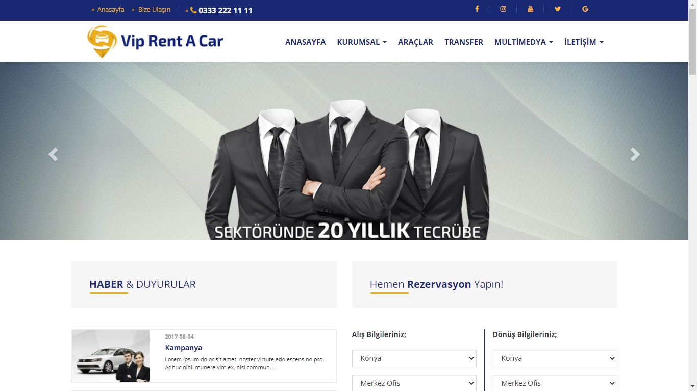 Rentacar Scripti Harika Güzel Nette İlk