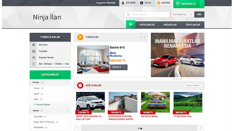  Ninja İlan Teması İndir