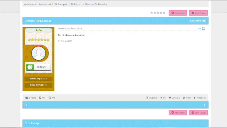  Mybb Geliştirilmiş Vienna Türkçe 1.8.x Tema Ücretsiz