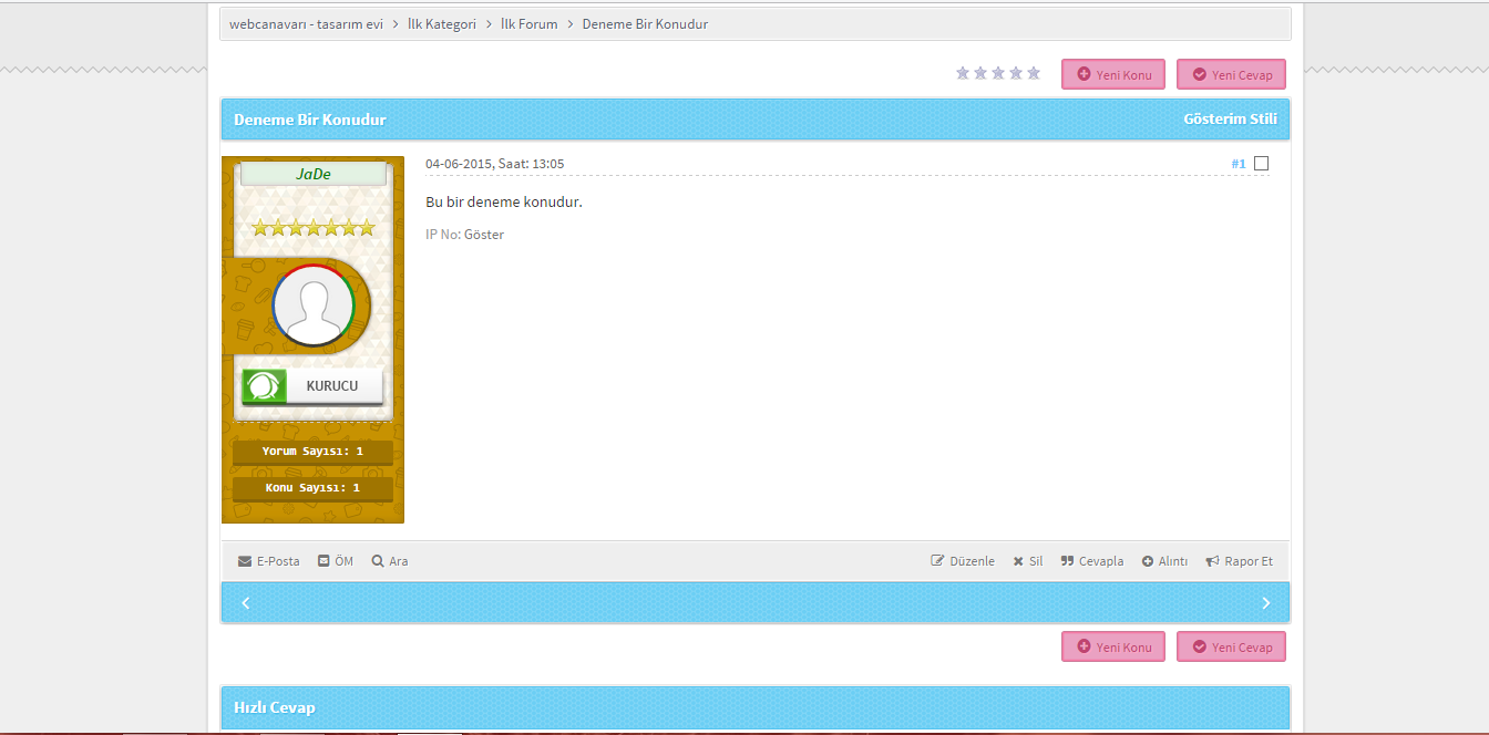 Mybb Geliştirilmiş Vienna Türkçe 1.8.x Tema Ücretsiz