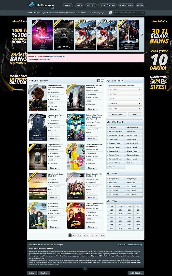 Fullhdfilmizlesene.com Scripti