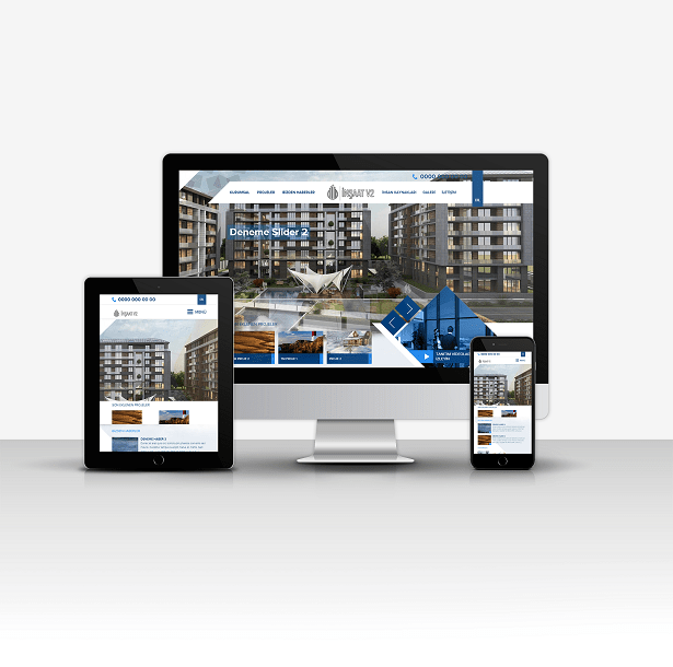 İnşaat V2 PHP Tema Ücretsiz İndir