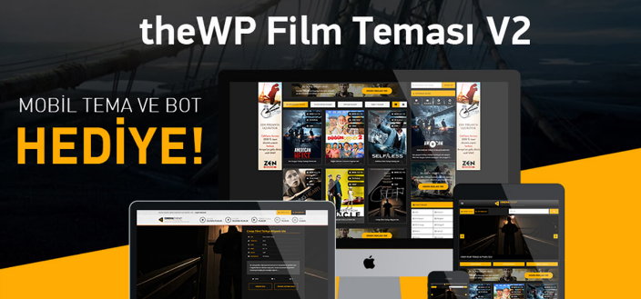 The WP v2 Film Teması + Botlu Full İndir