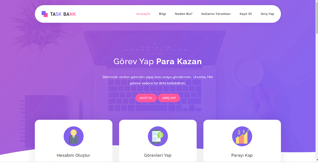 Görev Yap Kazan Scripti Yeni