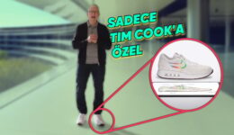 Tim Cook, iPad Lansmanında Özel Üretim Bir Nike Ayakkabı Giydi: iPad ile Tasarlanmış!