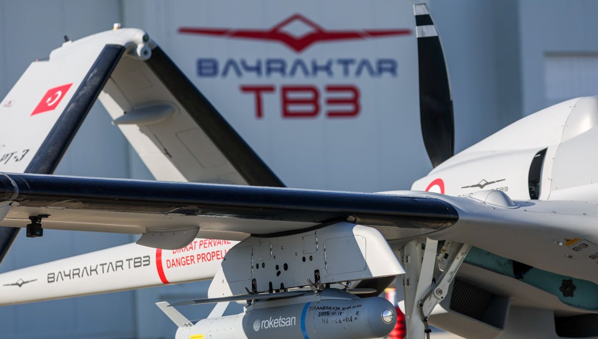 Bayraktar TB3 silahlandı: ROKETSAN MAM-T akıllı mühimmat ile hedefi 12’den vurdu