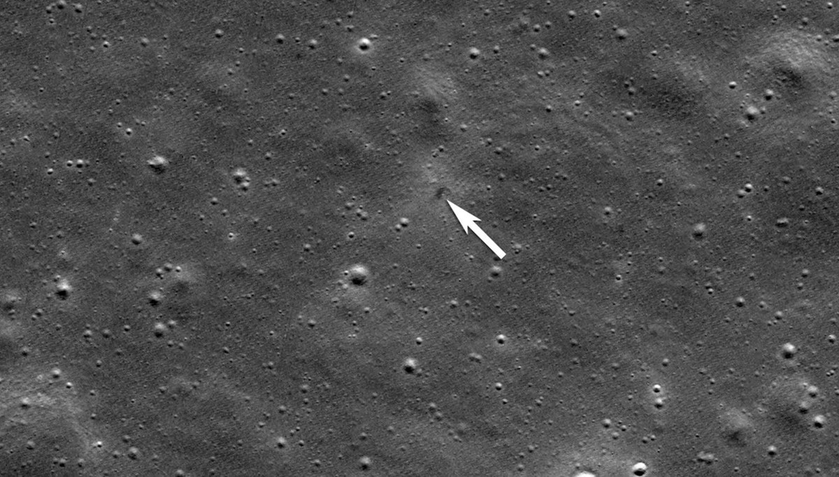 NASA görüntüledi: Japon uzay aracının Ay’da çakıldığı yer
