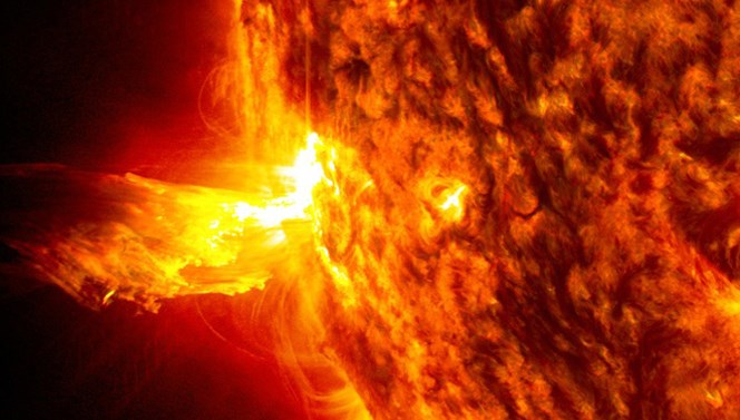 NASA paylaştı: Güneş’te 400 bin kilometrelik ateş kanyonu