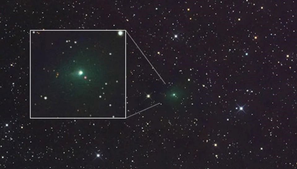 Güneş Sistemi’ndeki gizemli ziyaretçi renk değiştirdi