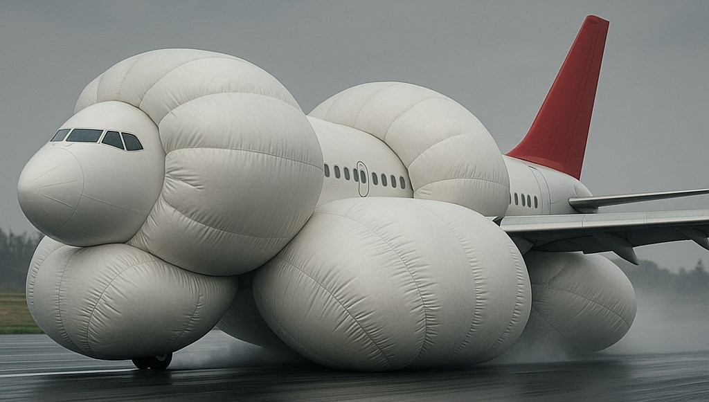 Hayatta kalma şansı yüksek: Dev hava yastıklı uçak geliyor