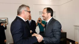 KKTC Cumhurbaşkanı Erhürman’dan Rum yönetimiyle ilk görüşme