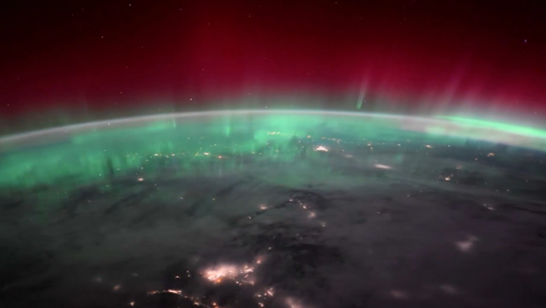  NASA astronotu, Kuzey Işıkları’nın şovunu uzaydan görüntüledi