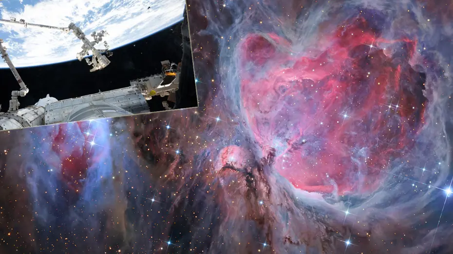 NASA’dan günün kareleri: Orion ve ISS