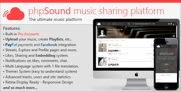 phpSound – Müzik Paylaşım Platformu