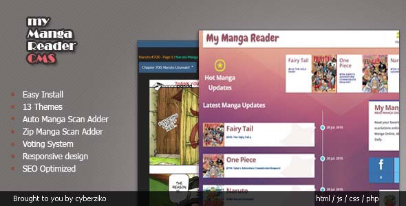 Manga Okuyucu CMS’im