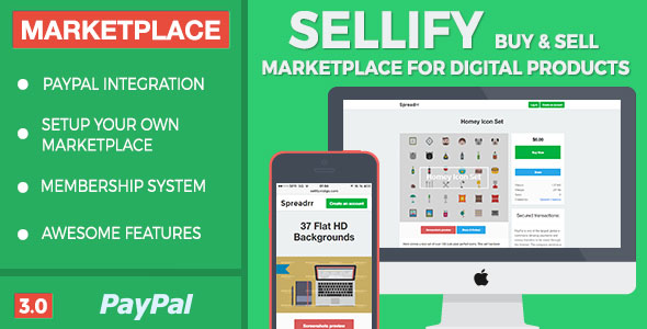 Sellify – Dijital Ürünler için Alım ve Satım Pazarı