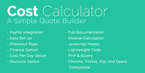 PayPal Entegrasyonlu Maliyet Hesaplayıcı