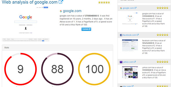 Worthy – site değerlendiricisi