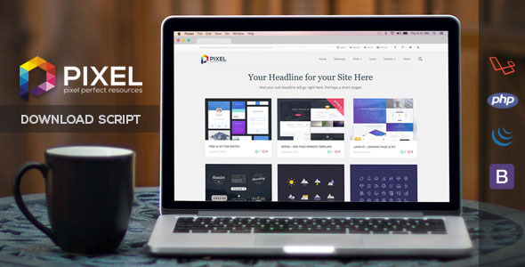 Pixel – Premium İndirme Komut Dosyası