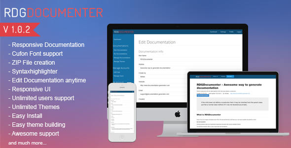 Duyarlı Dokümantasyon Oluşturucu v1.0.2