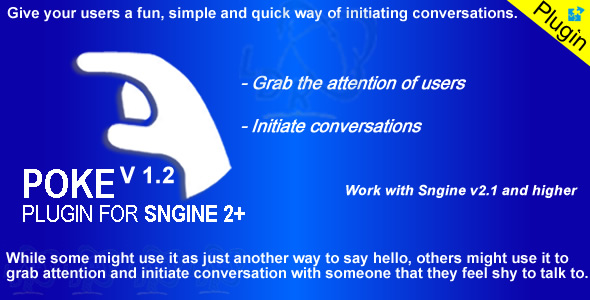 Sngine2+ İçin Poke Eklentisi