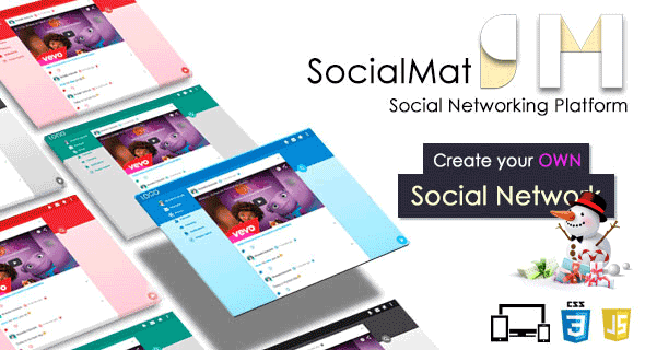 Socialmat v1.6.2 – Sosyal Ağ Platformu