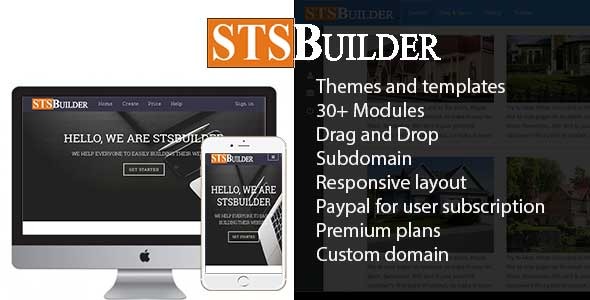 STSBuilder – Web Sitesi Oluşturma Hizmeti