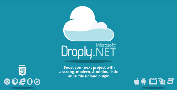 Droply.net – minimalist duyarlı büyük dijital dosya yükleme
