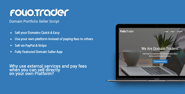 FolioTrader – Alan Adı Portföyü Satıcı Komut Dosyası