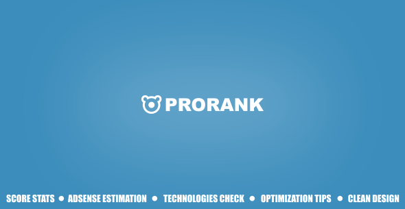 ProRank v1.0.2 – Analizör istatistik web sitesi