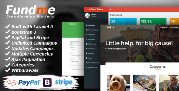 Fundme v1.8 – Kitlesel Fonlama Platformu