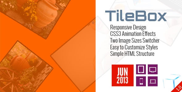 TileBox – Modern Duyarlı LightBox CSS