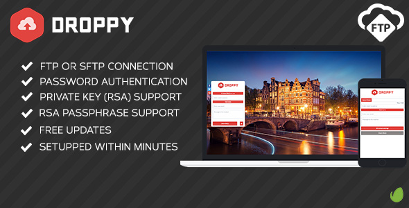 FTP – Droppy çevrimiçi dosya paylaşımı v1.0.1