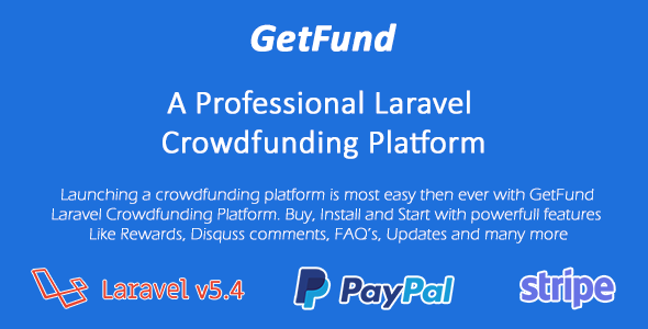 GetFund – Profesyonel Bir Laravel Kitlesel Fonlama Platformu