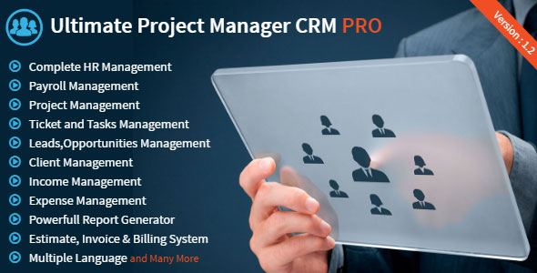 Nihai Proje Yöneticisi CRM PRO v1.2