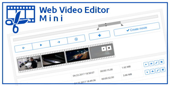 Web Video Düzenleyici Mini