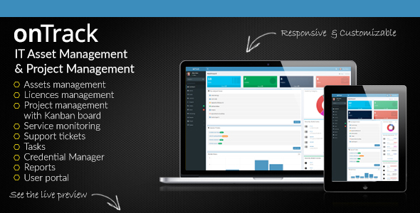 onTrack v1.14 – IT Asset Management & Project Management