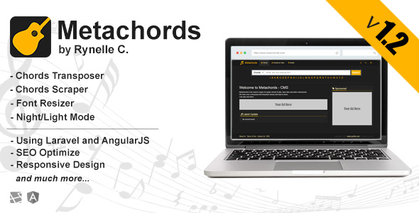 Metachords CMS v1.2 : Akorlar ve Sekmeler