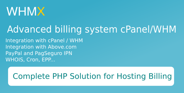 cPanel/WHM v1.0.4 için alan adını ve faturalandırmayı tamamlayın