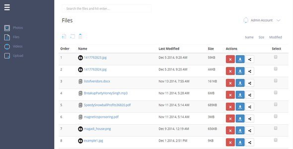 Amazon S3 Dosya Yöneticisi