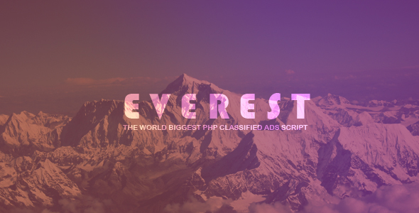 EVEREST v1.2.1 – PHP Sınıflandırılmış Reklam Komut Dosyası