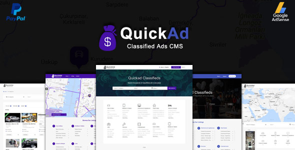 Quickad v6.6 – Sınıflandırılmış Reklamlar CMS’si