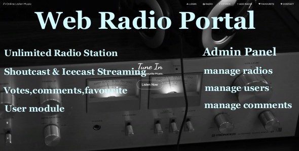 Web Radyo Portalı v1.1