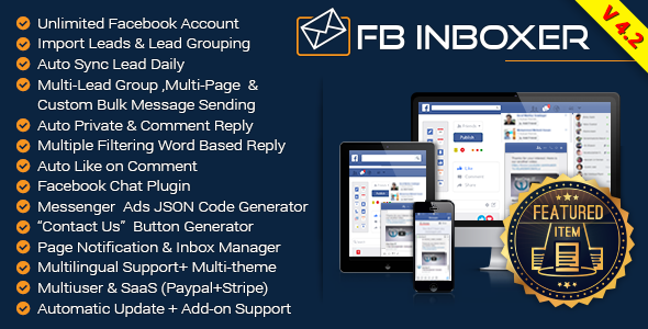 FB Inboxer v4.2 – Facebook Messenger Pazarlama Yazılımında Ustalaşın