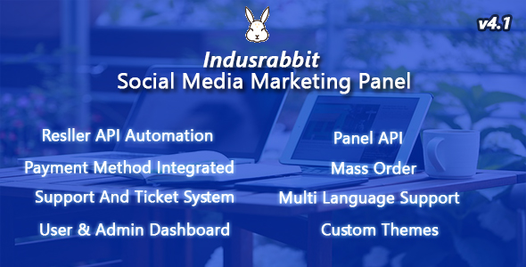 Indusrabbit v4.1 – SMM Paneli