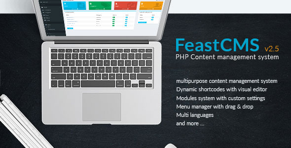 Feast cms v2.5 – PHP İçerik yönetim sistemi