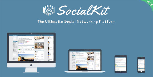 SocialKit v2.5.0.2 – En Üst Düzey Sosyal Ağ Platformu