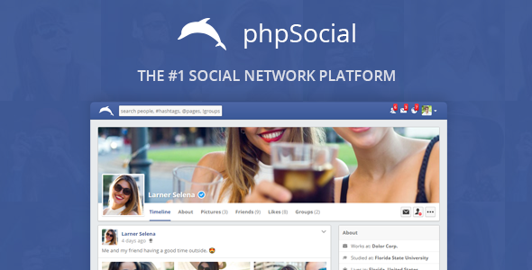 phpSocial v4.8.0 – Social Network Platform